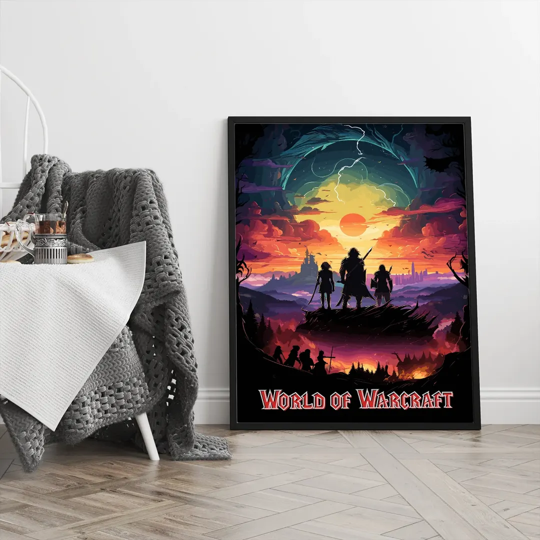 Plakat - World of warcraft kunst - admen.dk