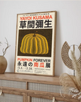 Plakat - Yayoi Kusama - Pumpkin forever kunst - admen.dk