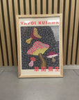 Plakat - Yayoi Kusama - Mushroom kunst - admen.dk